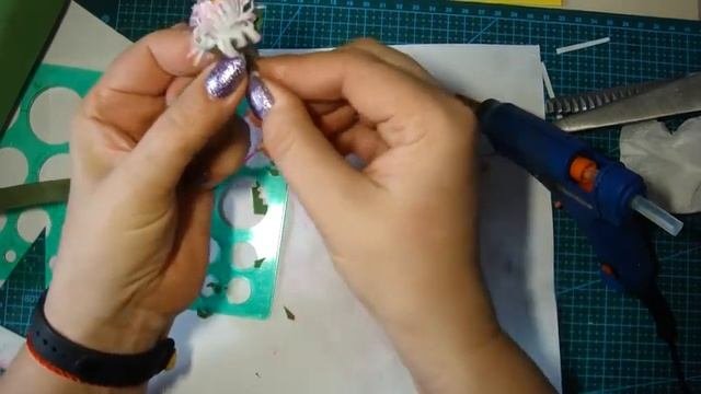 Маргаритки из фоамирана