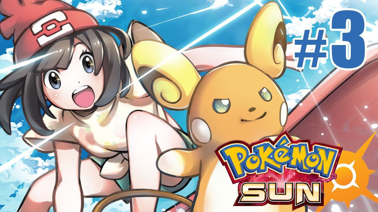 Хау и первая победа Литтена - Pokemon Sun - #3