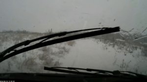 Mitsubishi Space Gear 2,5TD 4WD, без межколесных блокировок - Easy Select, по мокрому снегу в поле