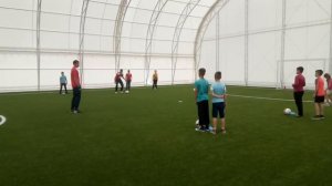 UCFA! Как проходит первая тренировка по футболу 8-10 лет.