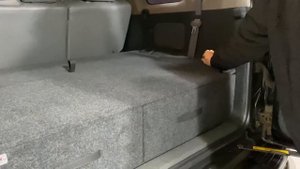 Органайзер - спальник Комфорт в багажник автомобиля Toyota Land Cruiser Prado 120