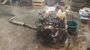 Роторно поршневой двигатель ВАЗ 415 после ремонта