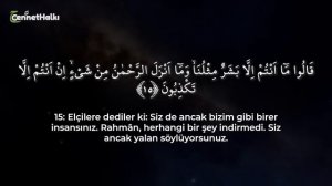 7 Fatiha Ayetel Kürsi Amenerrasulü Kafirun İhlas Felak Nas | Yasin, Rahman, Vakıa, Mülk Suresi