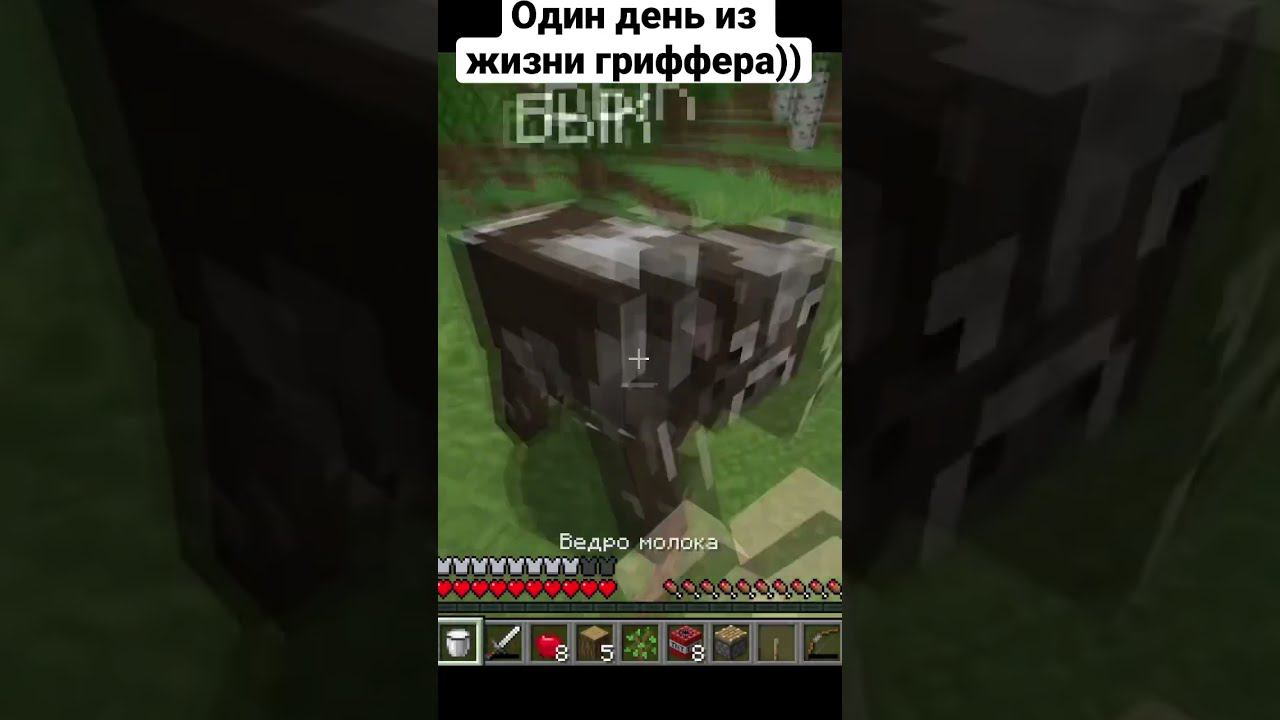 Типичный день гриффера в Майнкрафте #shorts #minecraft #майнкрафт смотреть онлайн