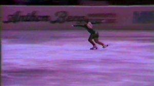 Kira Ivanova URS short program 1981 World Figure Skating Championships
