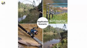 Удочка для рыбалки самоподсекающаяся.