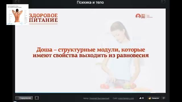 Система здорового питания  Курс по Аюрведе