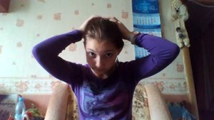 прическа "Ракушка"