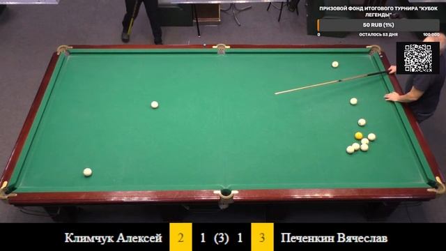 Печёнкин - Климчук 26 тур "Кубок Легенды" (Ногинск) осень-зима 2023 смотреть онлайн