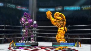 Real Steel-New TWIN CITIES vs Golden ZEUS(ЖИВАЯ СТАЛЬ)XBOX360/PS3