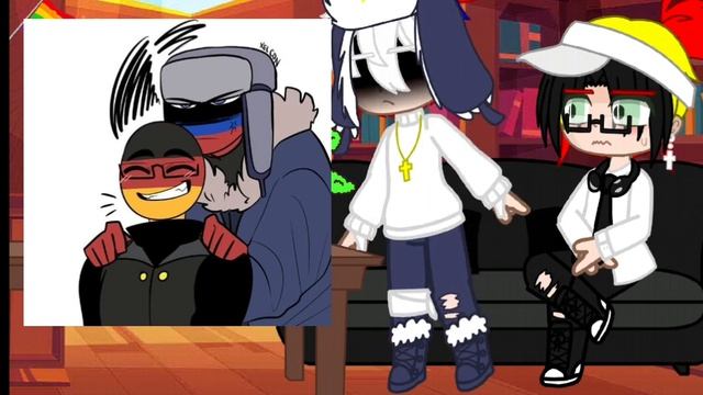 - Реакция на шипы Росс/Гера (самих себя) #страны #countryhumans #гача_клуб #шипы #Росс/Гера смотреть онлайн