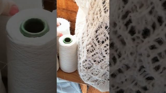 Кружевной пуловер (джемпер) женский оверсайз. Узор по вдохновению Дольче Габбана. смотреть онлайн