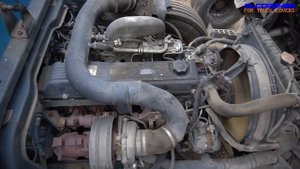 UD(Nissan Diesel) FE6(Turbocharged) Euro3 Engine View