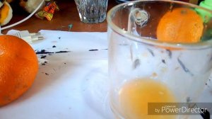 Как сделать мандариновый сок.