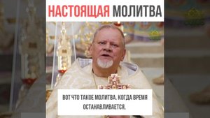 МОЛИТВА - ЭТО НЕ "ВЫЧИТАТЬ", А ВСТАТЬ ОДИН НА ОДИН С БОГОМ! / протоиерей Георгий Поляков
