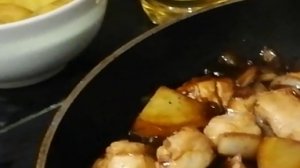 БЛЮДА！Японская кухняю! Как сделать вкусную и легкую японскую еду！Курица с Картофелем в Соевом Соусе！