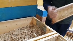Как мы быстро чистим рамки от воска и прополиса
