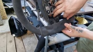 Как клеить неопрен на руль