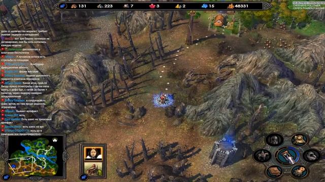 Прохождение Heroes Of Might And Magic 5. Кампания. Максимальная сложность. Знакомство. #1