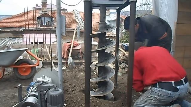 Буронабивная установка