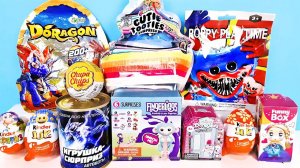 СЮРПРИЗ MIX! ХАГИ ВАГИ Poppy Playtime, Poopsie Slime, ДРАКОНЫ, Disney Unboxing Kinder Surprise