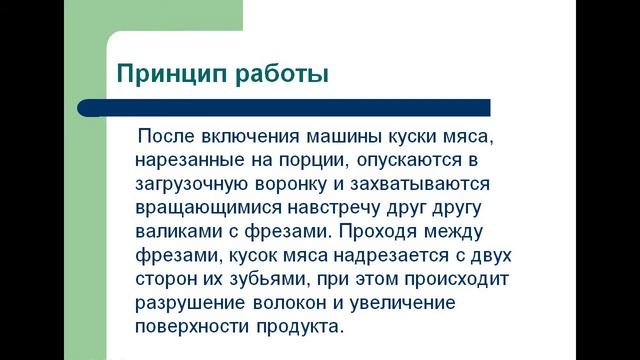 Ашамаева Г.Е.  Машины для обработки мяса