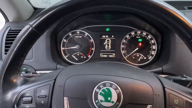 Холодный запуск Шкода Октавия А5 смотреть онлайн