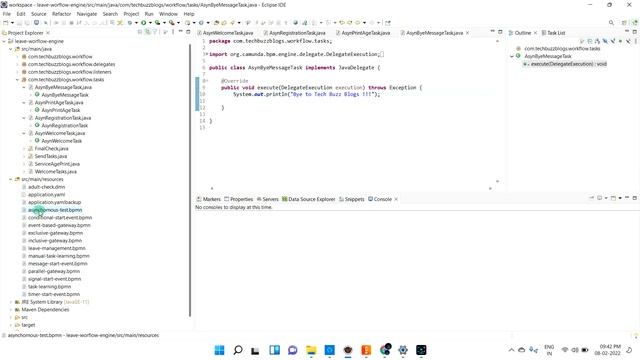 Camunda BPMN - Asynchronous Before and After | TECH BUZZ BLOGS смотреть онлайн