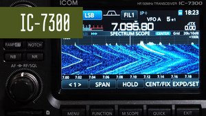 Icom IC-7300 - КВ трансивер с DSP и цветным экраном. Обзор. Радиосвязь на КВ. Радиолюбители.