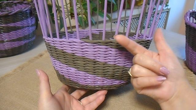 Узор "Змейка" из газетных трубочек и его варианты смотреть онлайн