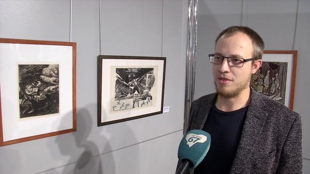 В КВЦ имени Тенишевых работает выставка «Графика народов Севера»