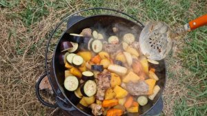 приготовление сурка в казане с овощами