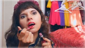 ?Этот цвет просто БОМБА? Наношу белорусскую кремовую помаду? Glam Look Cream Velvet от Luxvisage