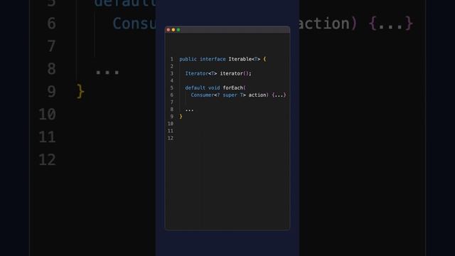 Java Data Structures: Iterable interface
