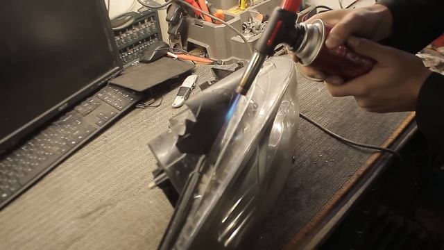 Установка линз биксенона