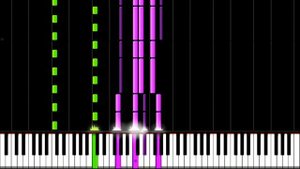 Красивая песня на фортепиано + НОТЫ ● Пианинко