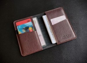 Кожаные обложки для документов на авто. Обзор / Covers for documents for cars. Review