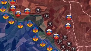 Бахмутская мясорубка на карте | фланги рф прорваны?