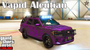 НОВЫЙ VAPID ALEUTIAN В GTA ONLINE (ТЮНИНГ И ОБЗОР ПО ФАНУ)