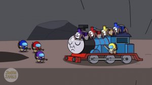 CHOO CHOO CHARLES vs Thomas & GHOSTBUSTERS 5 EP.4 I Among Us Animation