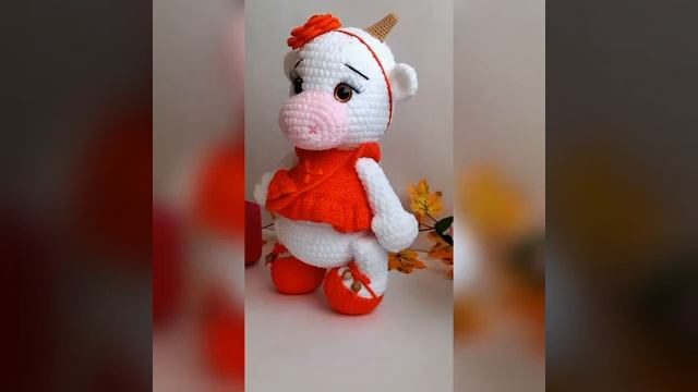 Плюшевая игрушка своими руками. Корова Соня. смотреть онлайн