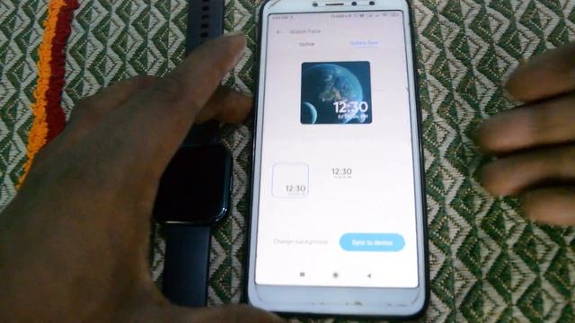 Realme Smart Watch par photo kaise lagaye l photo on realme watch face.... смотреть онлайн