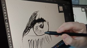 Демонстрация работы Графического планшета Xp-Pen Artist 16 pro
