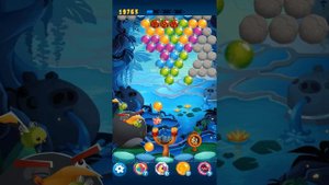 Angry Birds POP Bubble Shooter - Level 101. Gameplay Android walkthrough