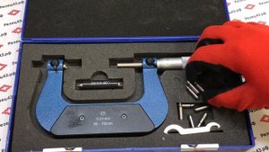 Микрометр для измерения резьбы со вставками 50-75 мм