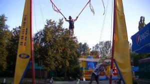 ВЛОГ джампинг. Прыжки на батуте