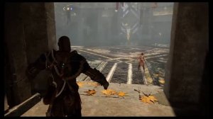 Kratos T-Poses on Vakyries to assert dominance