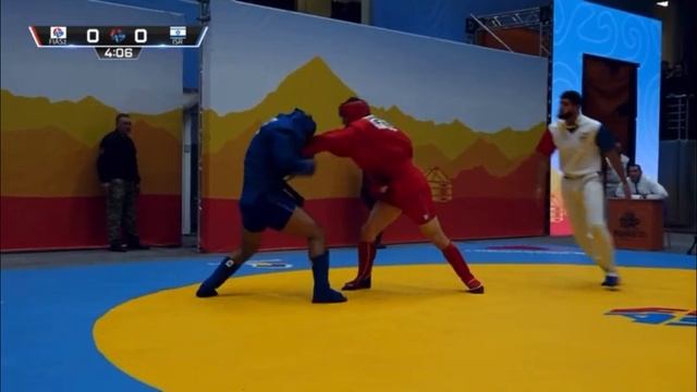 World Sambo Championship2022 Kyrgyzstan Byshkek Israel David Wolfman Kisishvili Damiyeu Raman BLR 9 смотреть онлайн