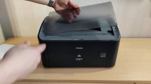 Установка и снятие верхнего лотка выхода бумаги Canon LBP2900 LBP3000