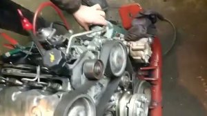 Заводим двигатель на земле